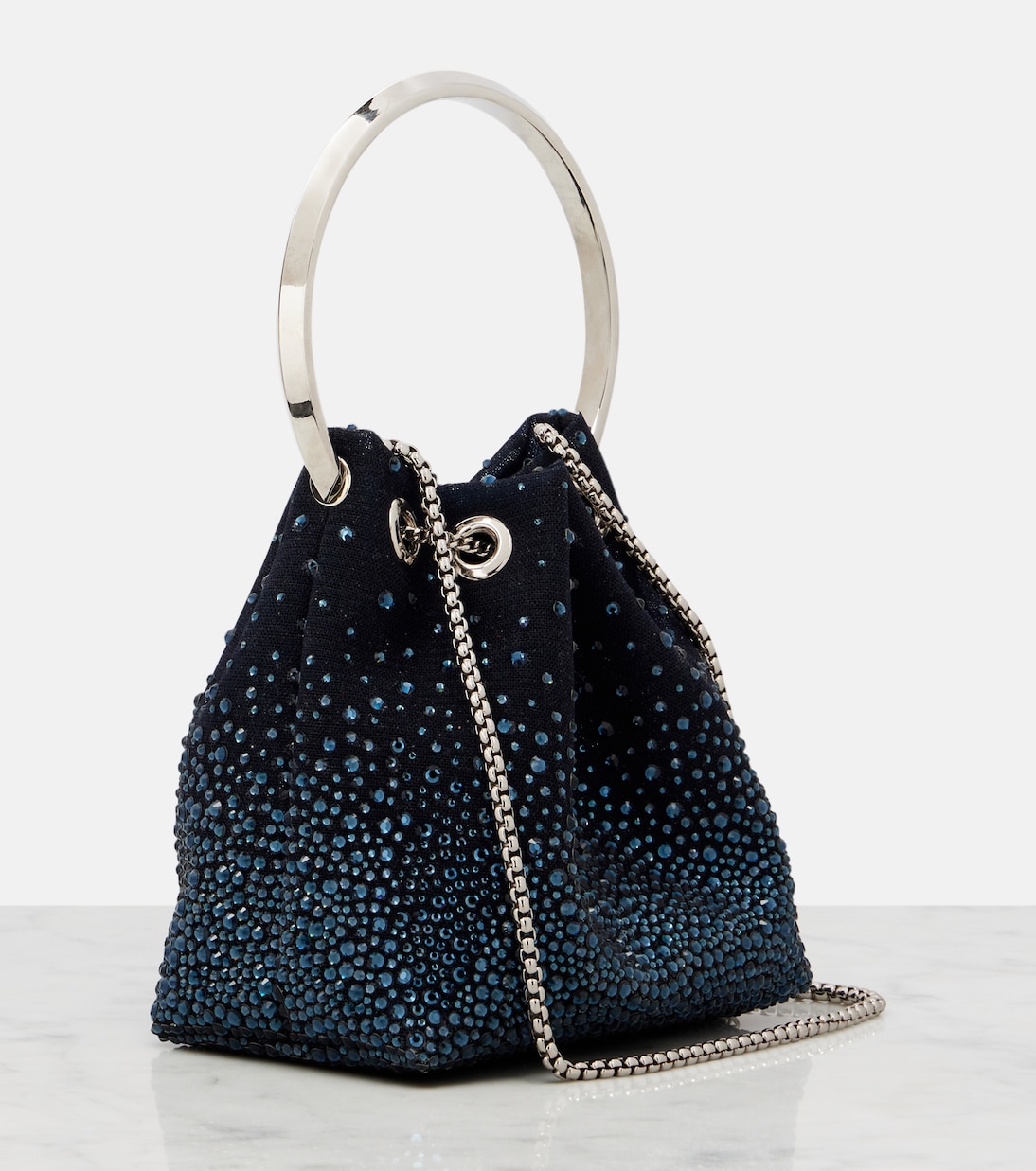 Sac seau Bon Bon à ornements | Jimmy Choo