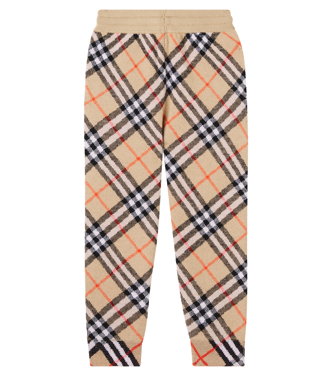 Burberry Check wool sweatpants | Burberry Kids