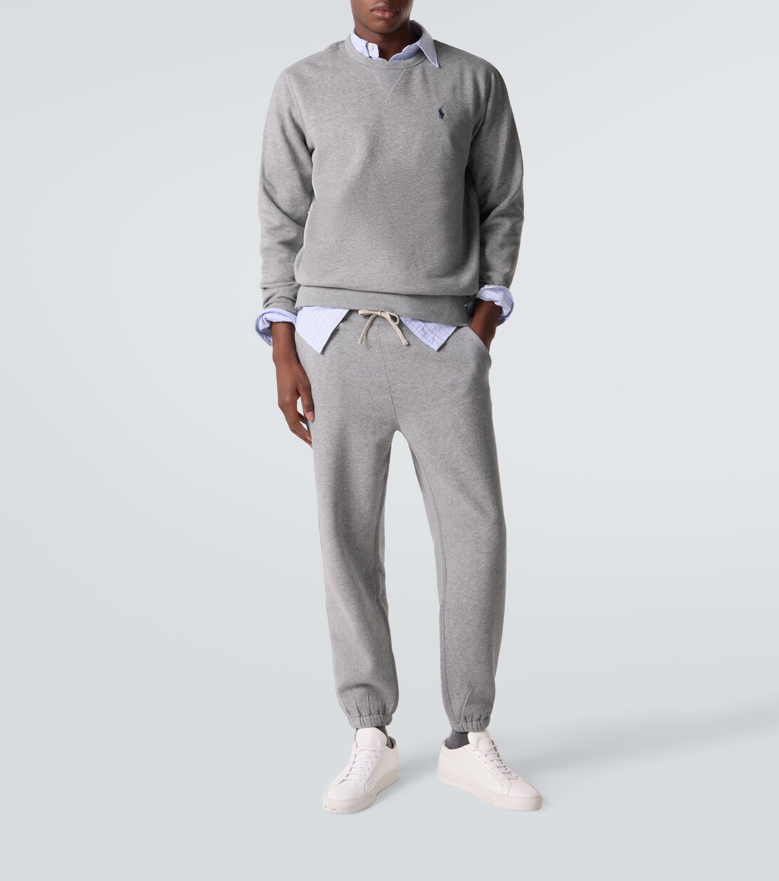 Cotton-blend jersey sweatshirt | Polo Ralph Lauren