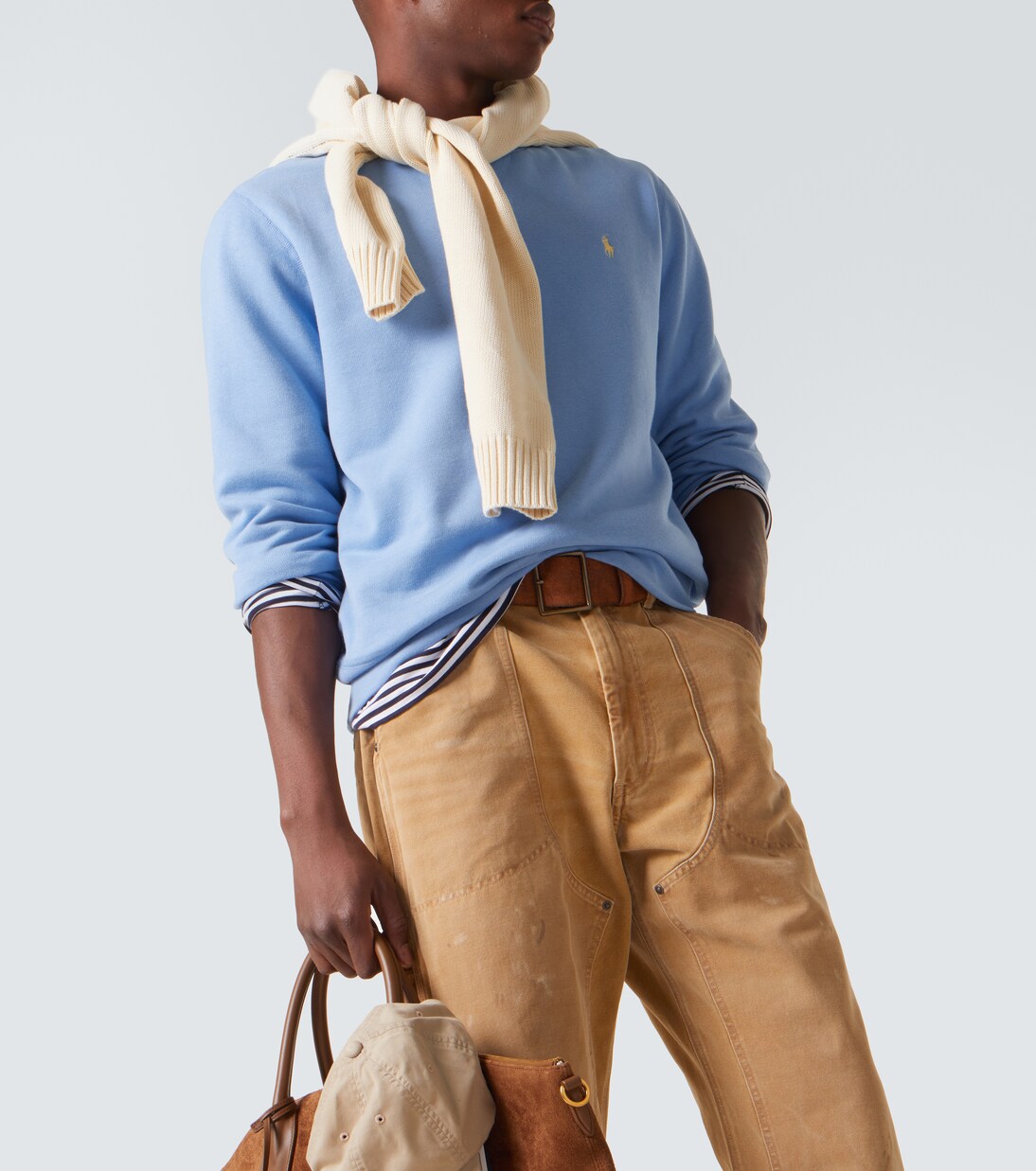 Cotton-blend sweatshirt | Polo Ralph Lauren