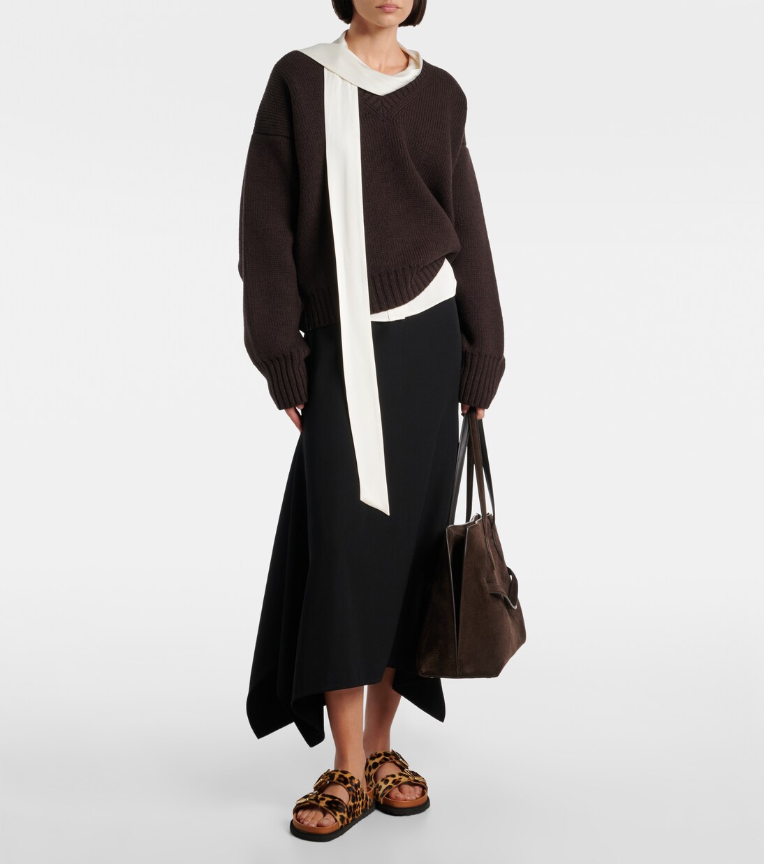 Arizona leopard-print calf hair slides | Birkenstock 1774