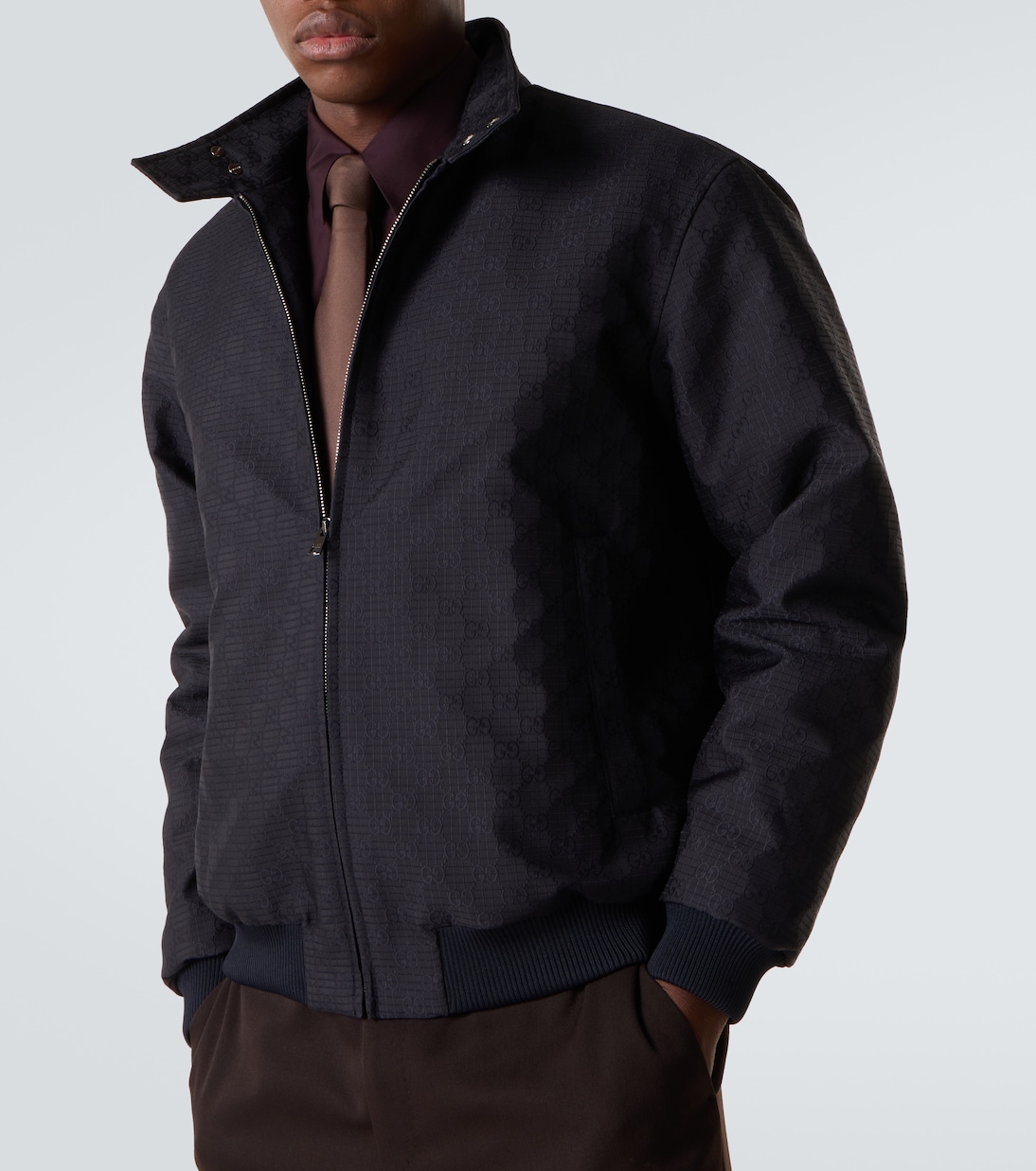 Veste de survêtement en jacquard GG | Gucci