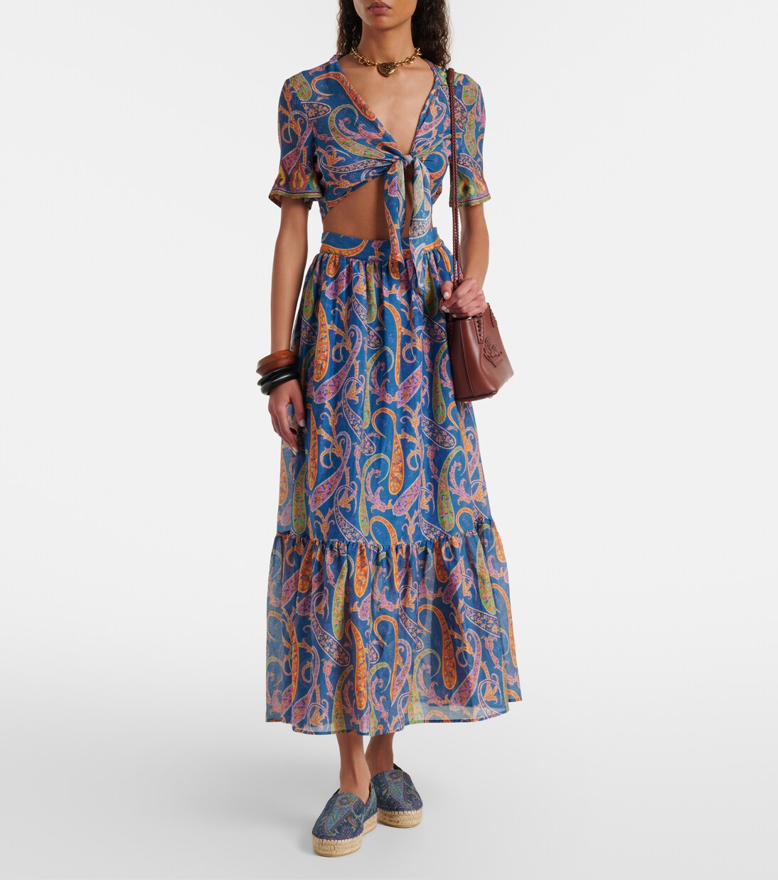 Printed canvas espadrilles | Etro