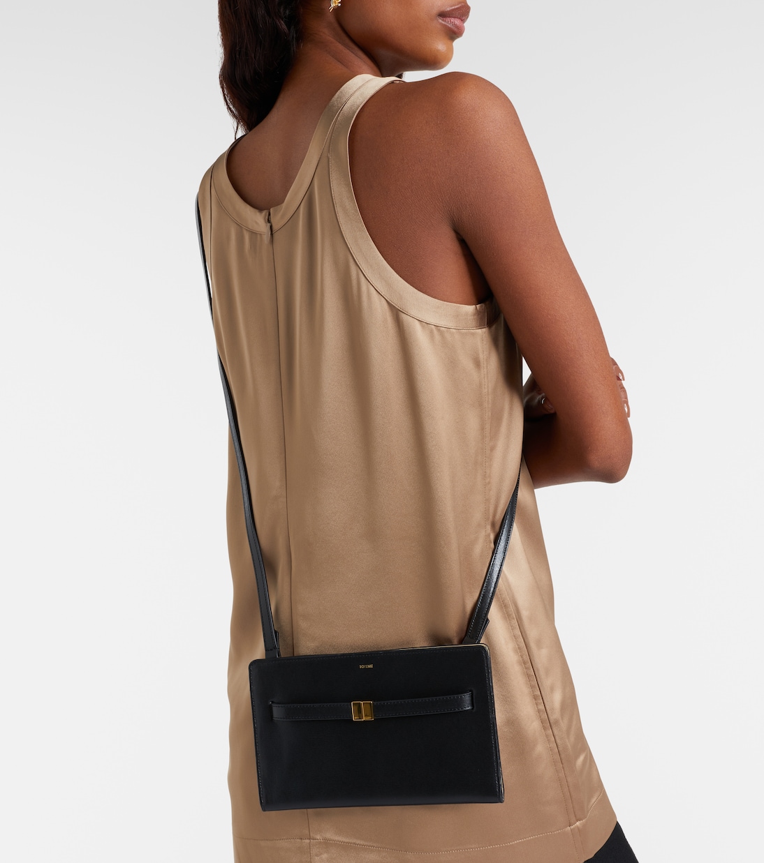 Small leather crossbody bag | Toteme