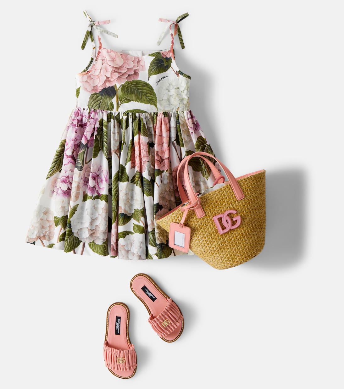 Kleid aus Baumwolle | Dolce&Gabbana Kids