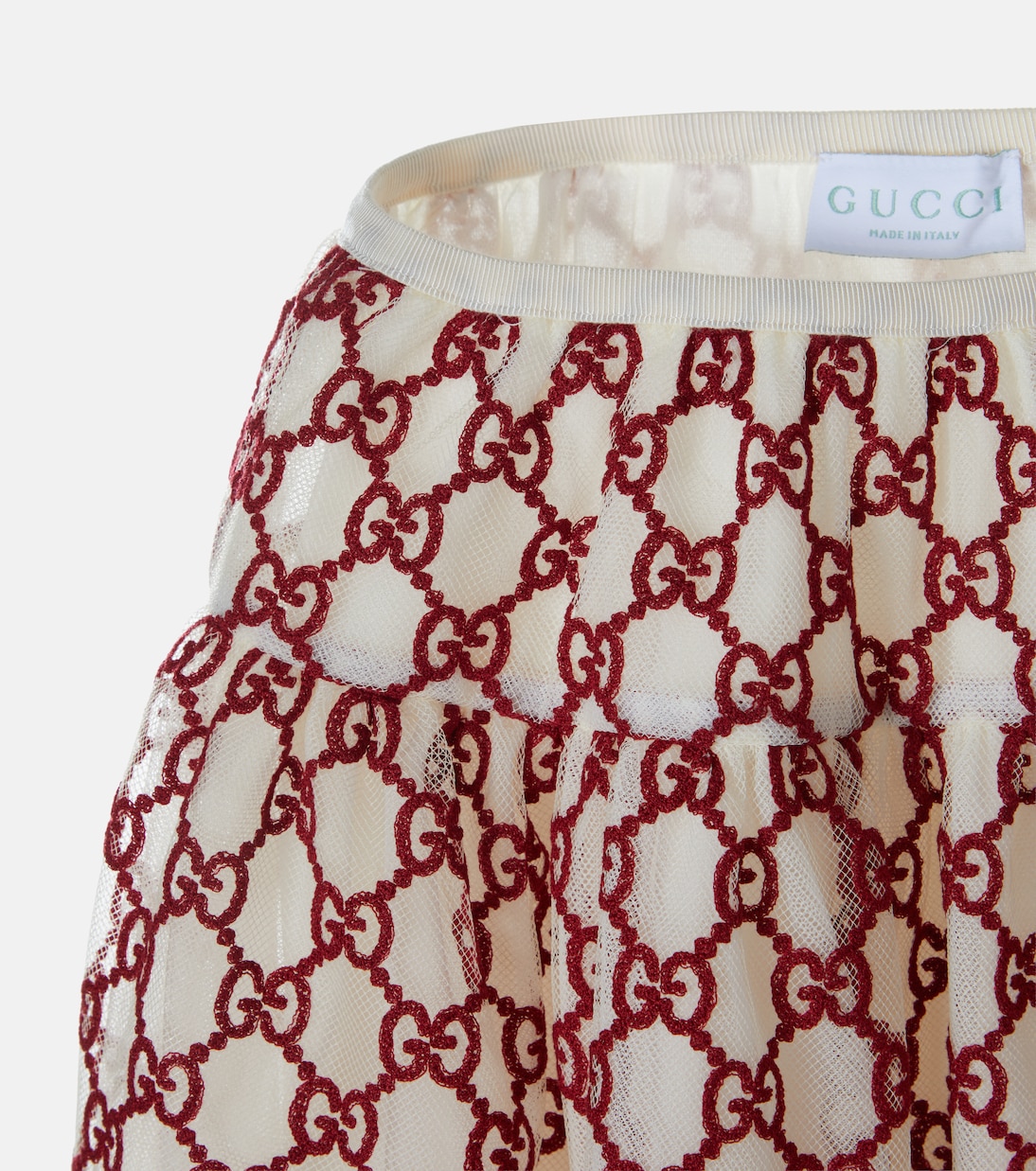 GG embroidered skirt | Gucci Kids