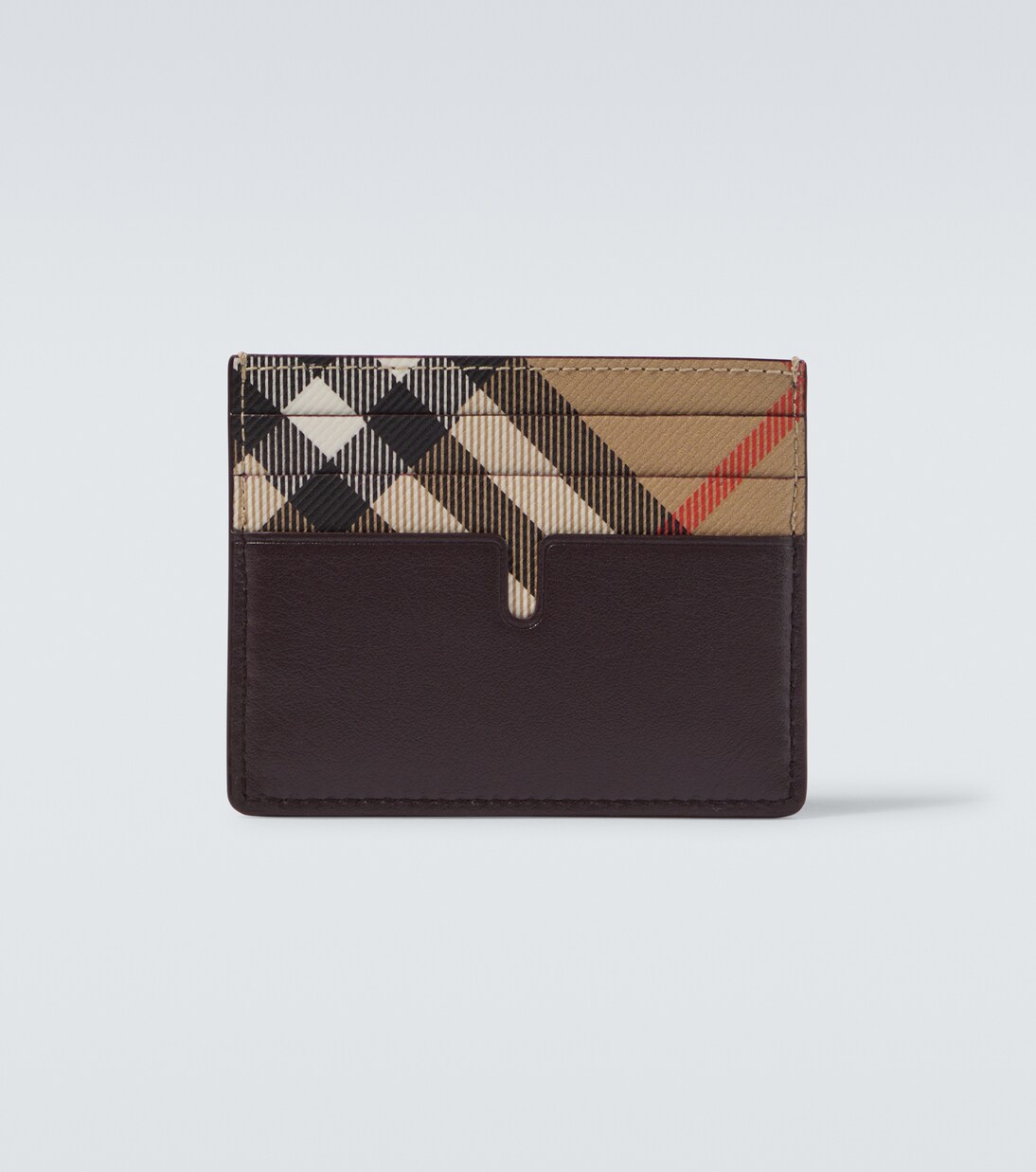 Burberry Check leather card holder | Burberry