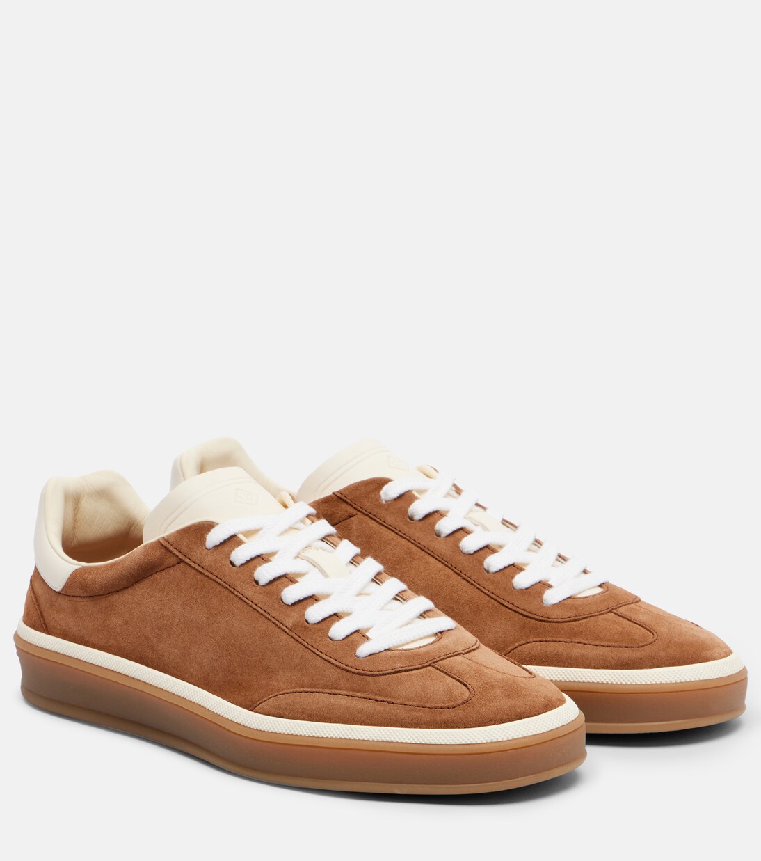 Sneakers Tennis aus Veloursleder | Loro Piana