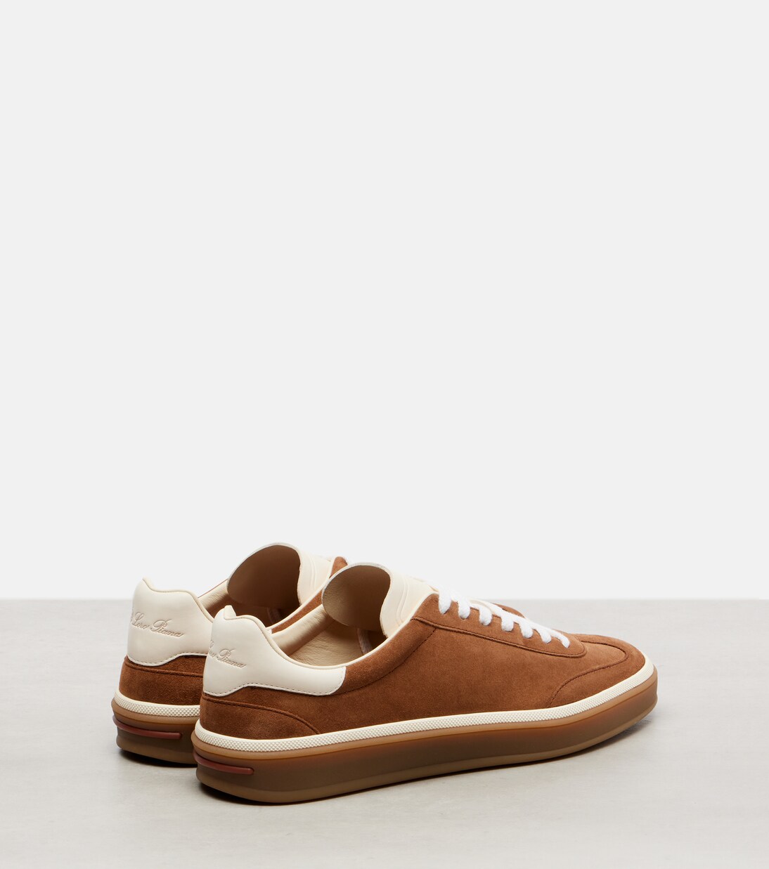 Sneakers Tennis aus Veloursleder | Loro Piana