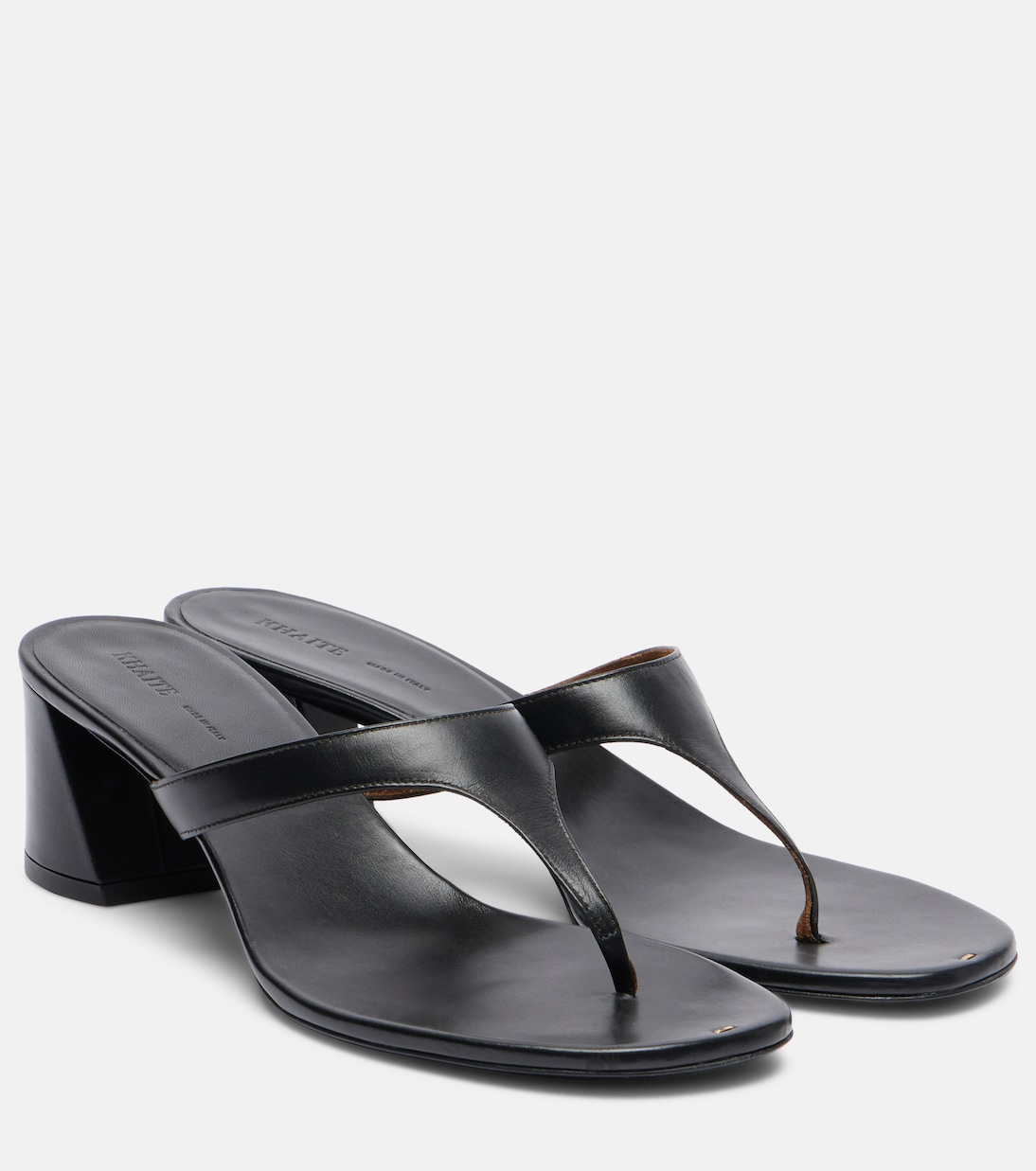 Archer 55 leather thong sandals | Khaite