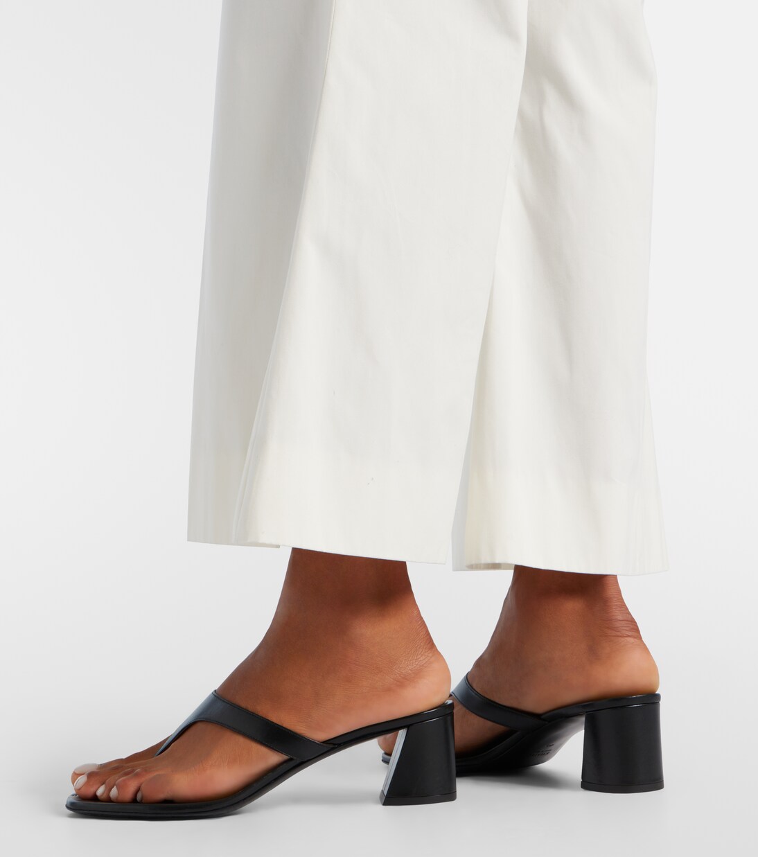 Archer 55 leather thong sandals | Khaite