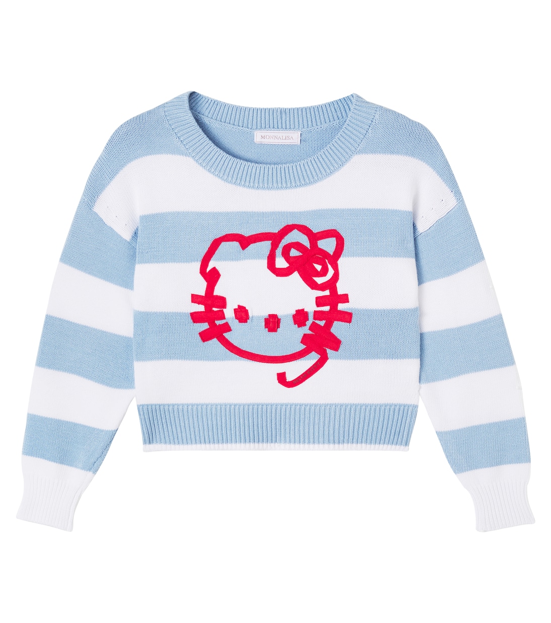 x Hello Kitty striped sweater | Monnalisa
