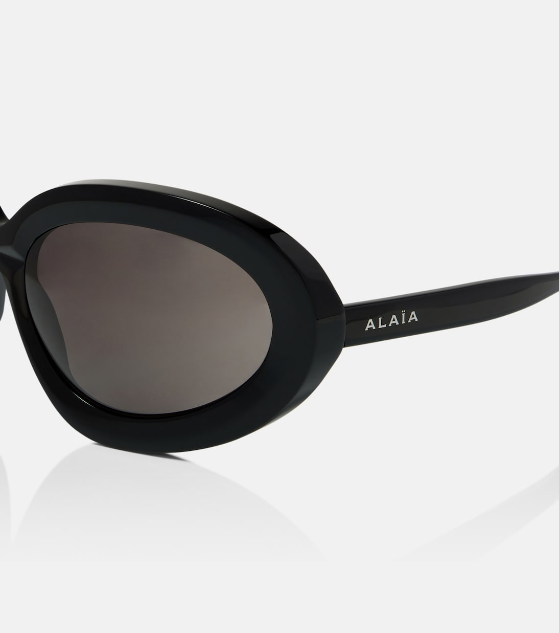 Lunettes de soleil oversize à logo | Alaïa
