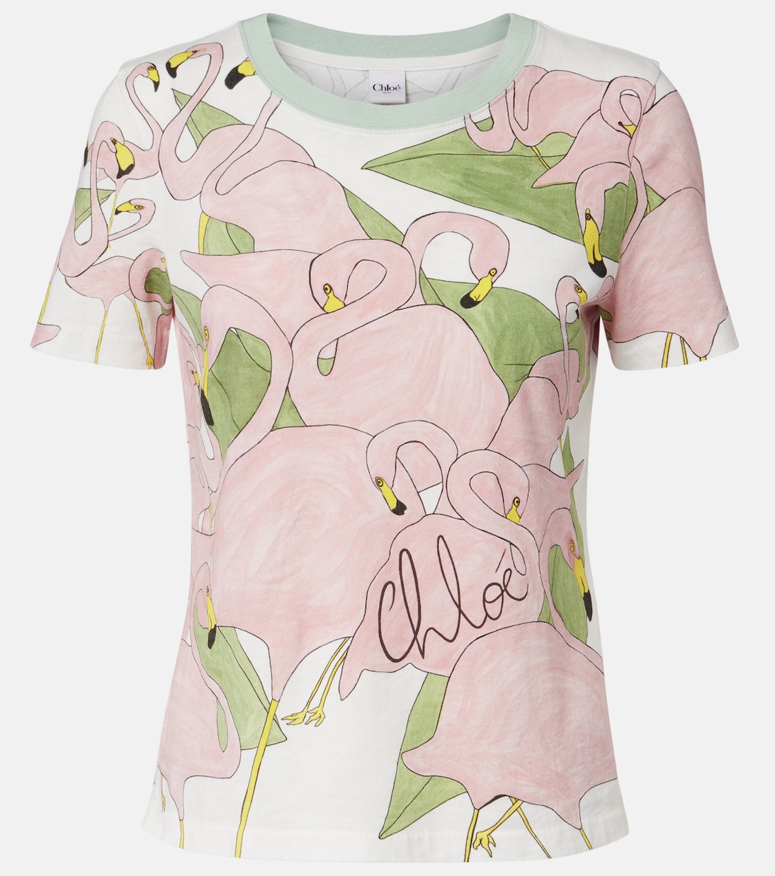 T-shirt en coton imprimé | Chloé