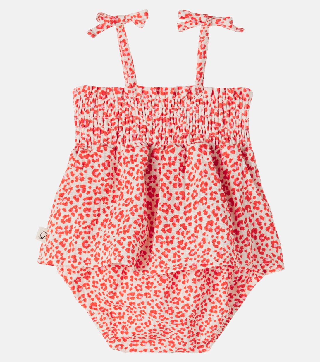 Baby Granny leopard-print cotton dress | Cozmo