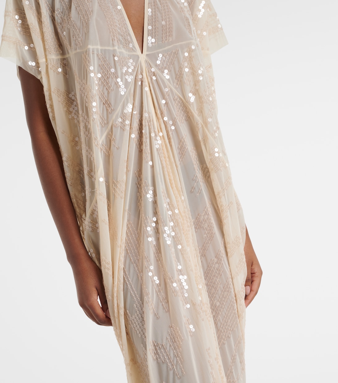 Lilies Robe mit Pailletten | Rick Owens