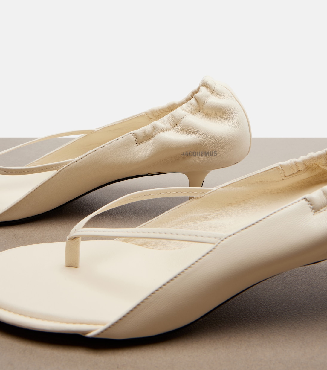 Leather thong sandals | Jacquemus