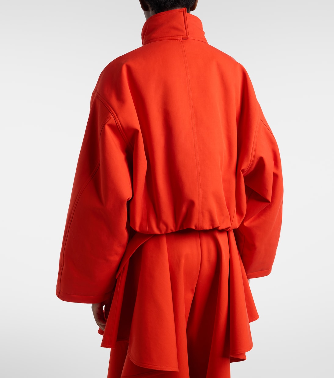 Layered cotton bomber jacket | Alaïa