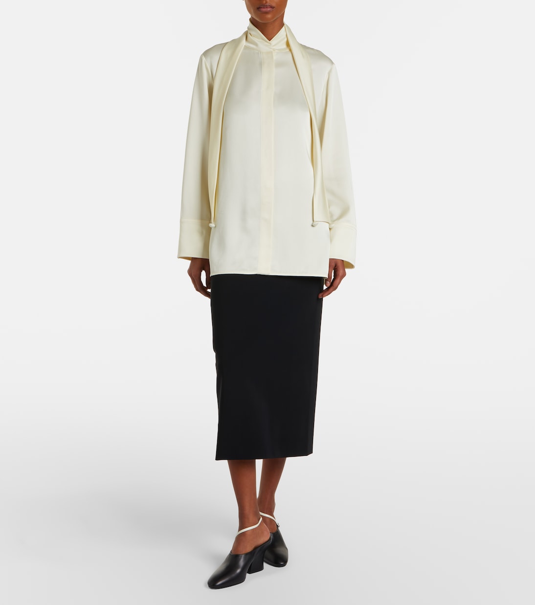 Leather mules | Jil Sander