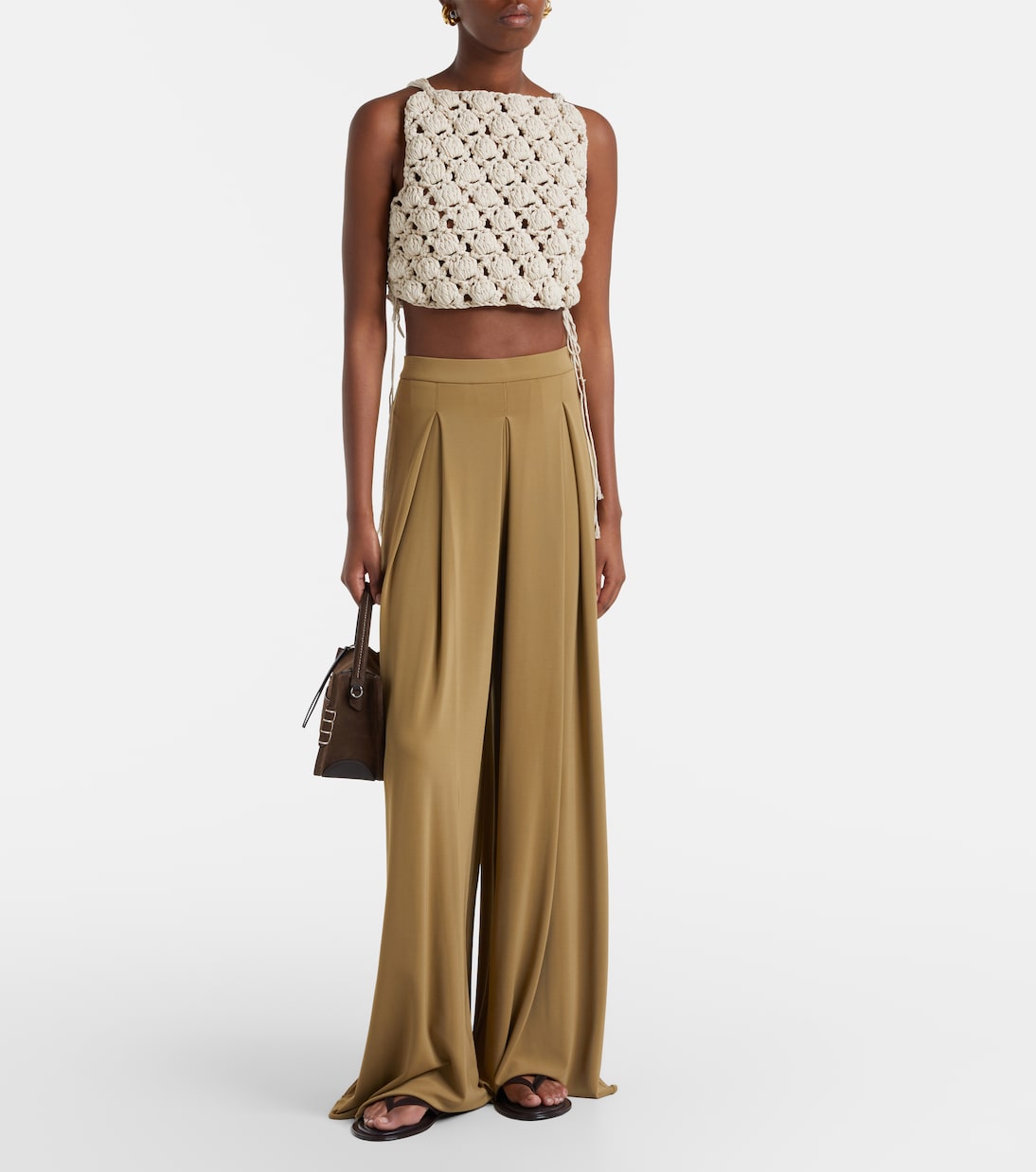 Viola suede thong sandals | A.Emery