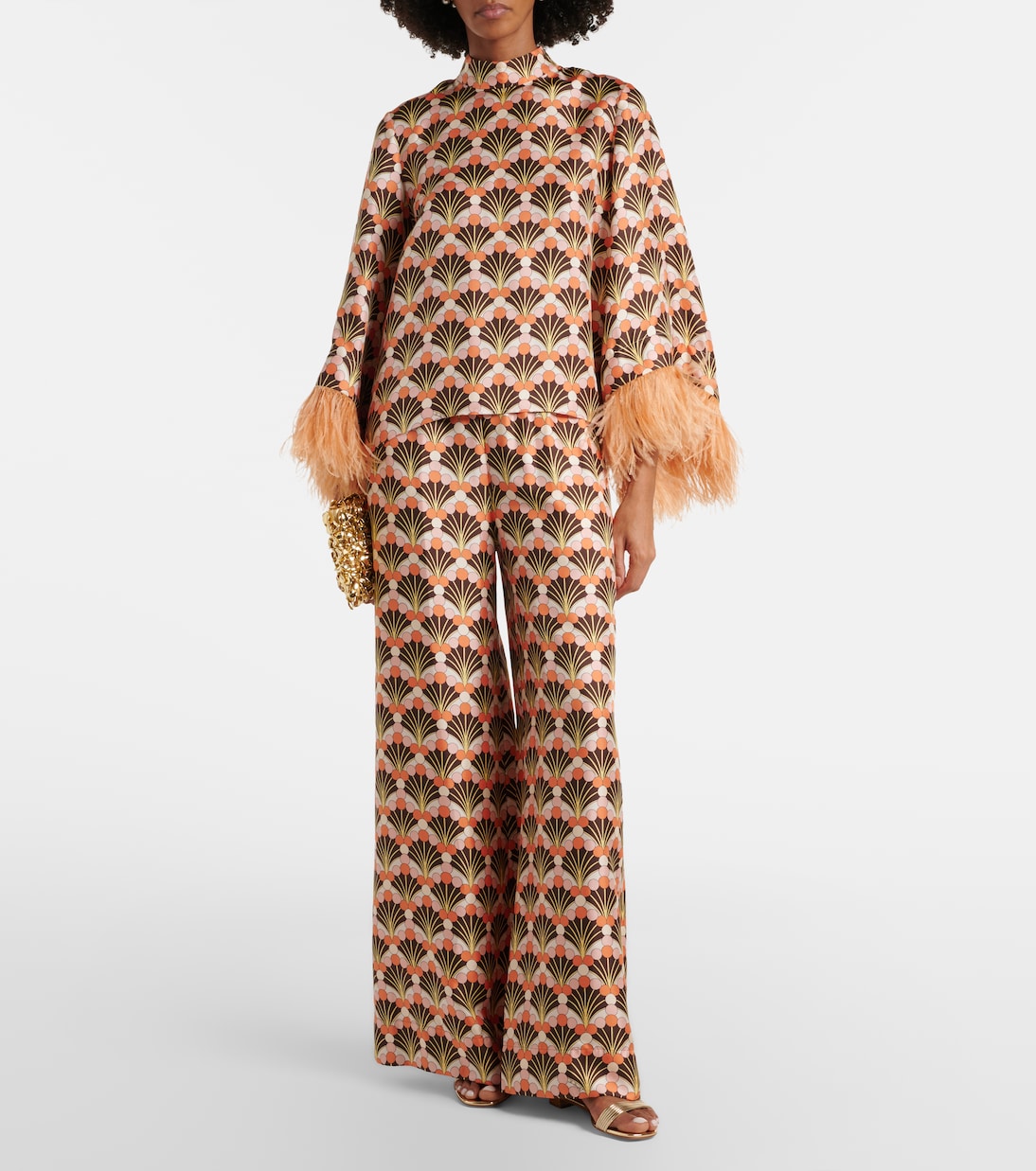 Sway mirrored leather sandals | Aquazzura