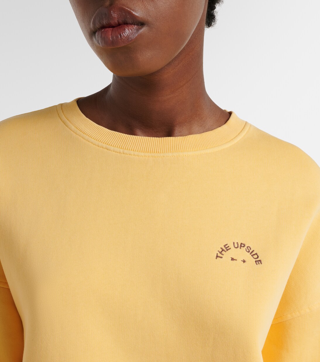 Paradise Coolum cotton jersey sweatshirt | The Upside