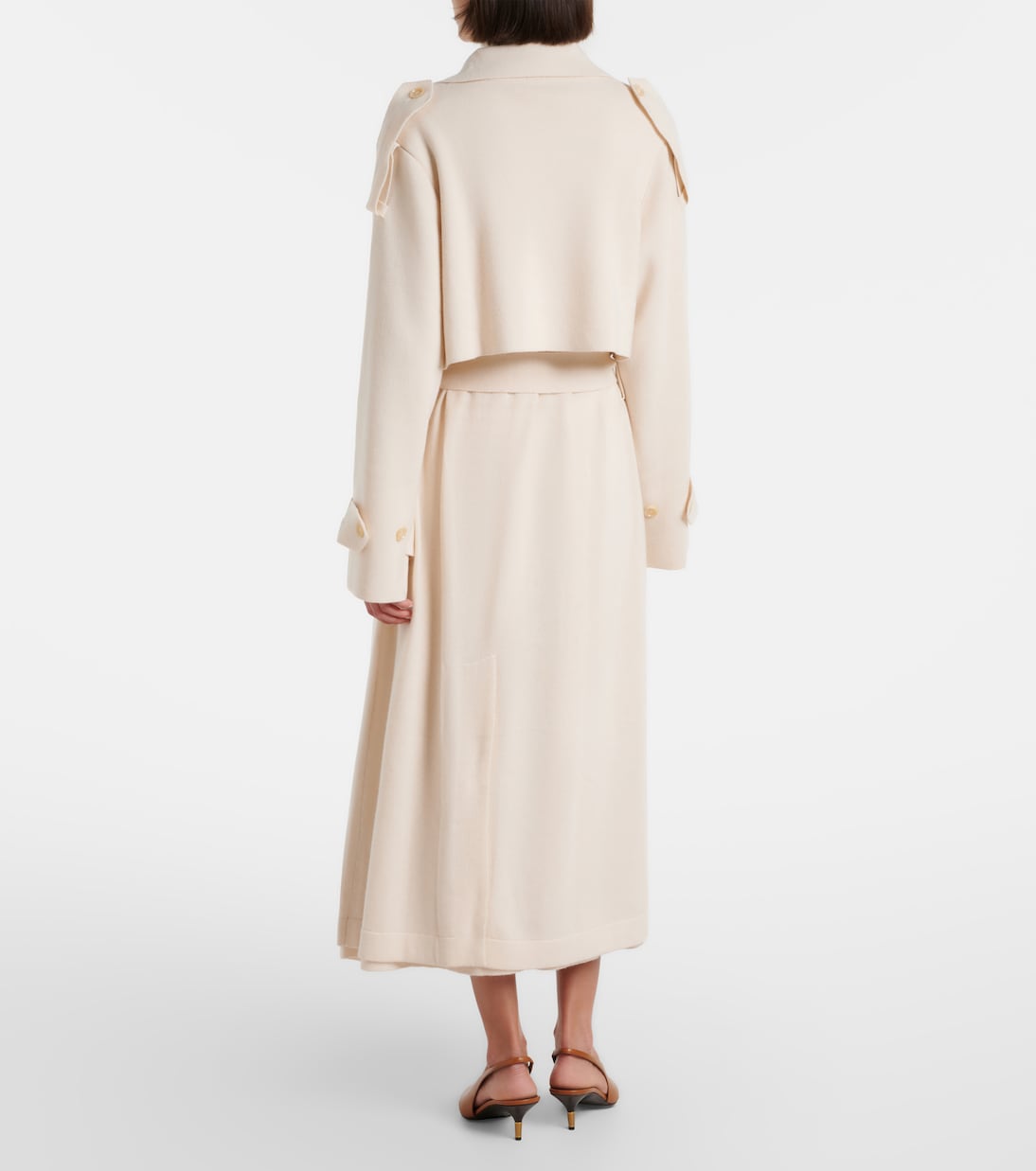 Trenchcoat aus Wolle und Kaschmir | Jardin des Orangers