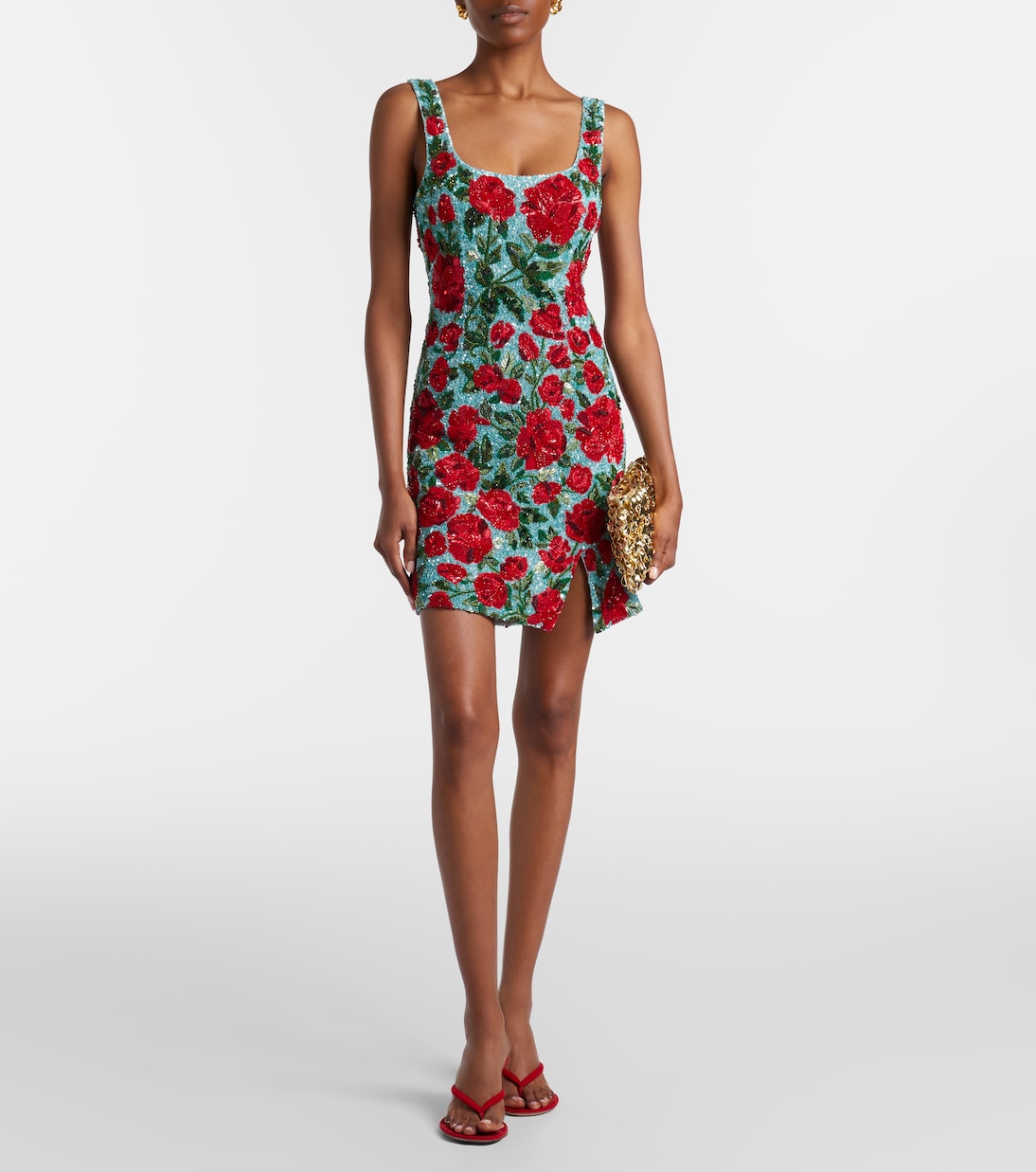 Verziertes Minikleid | Là Fuori