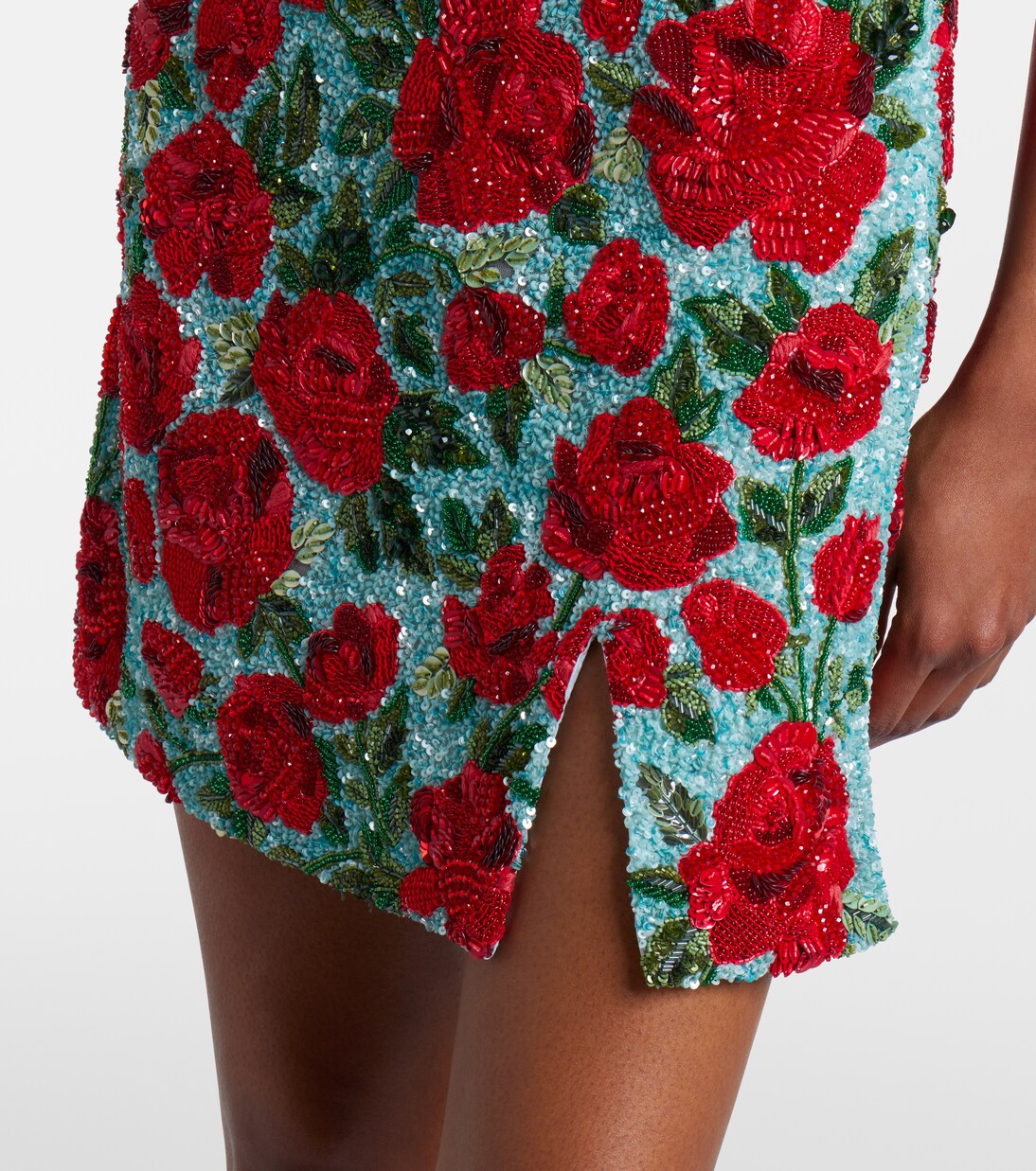 Verziertes Minikleid | Là Fuori