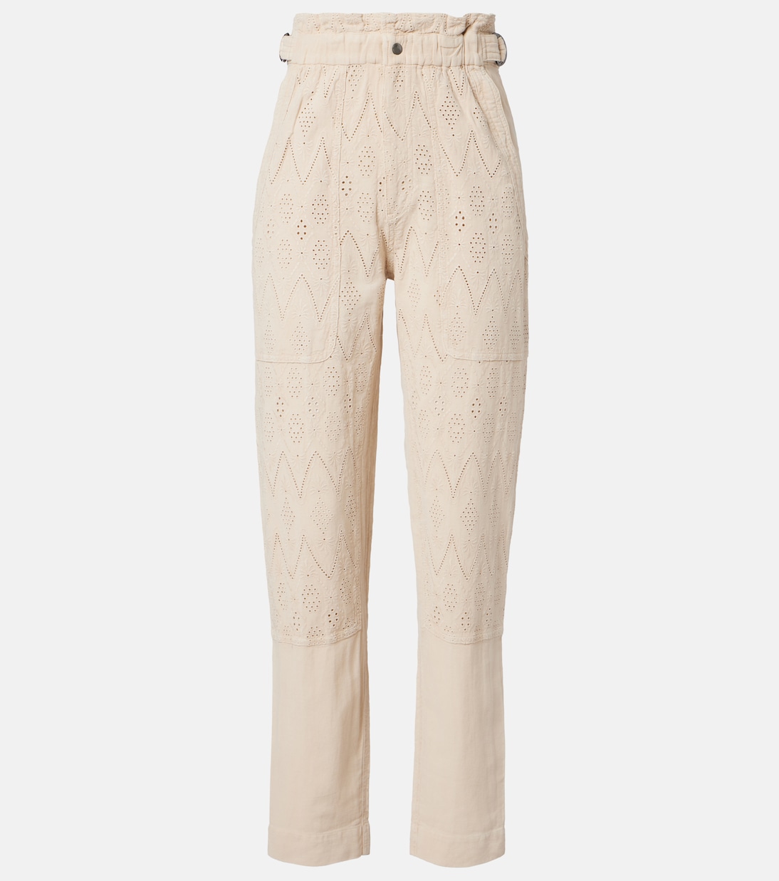 Kylea broderie anglaise straight jeans | Marant Etoile