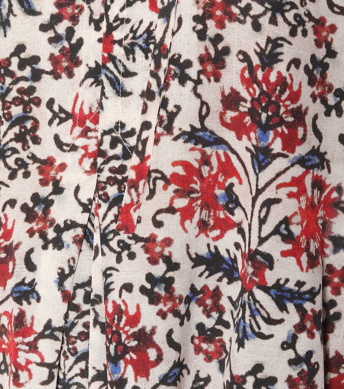 Blouse Amba imprimée en soie mélangée | Isabel Marant