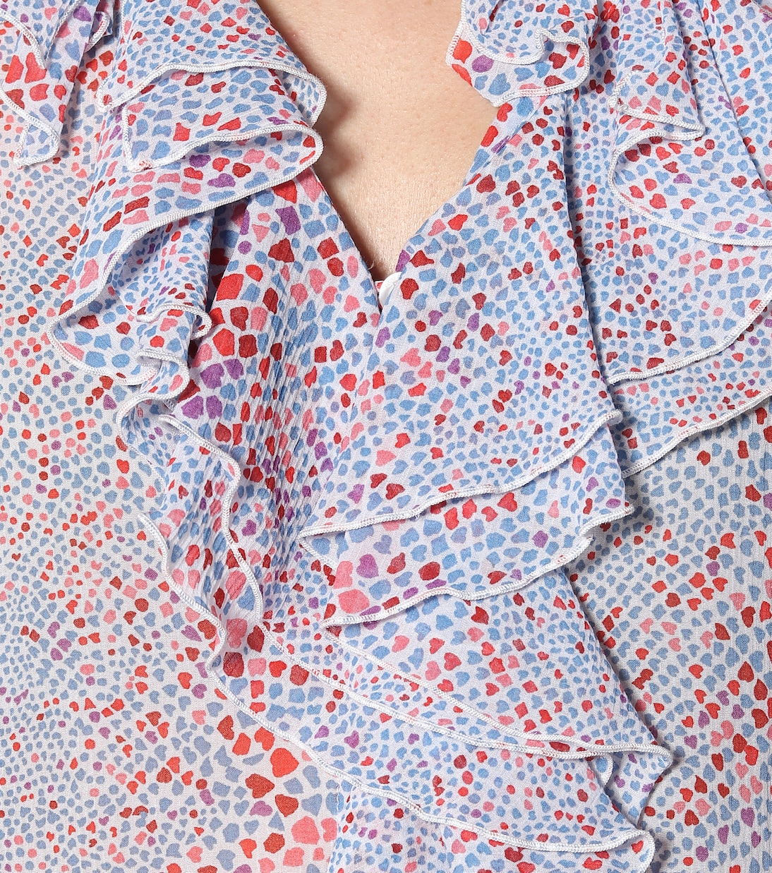 Midirock aus Baumwolle und Seide | See By Chloé