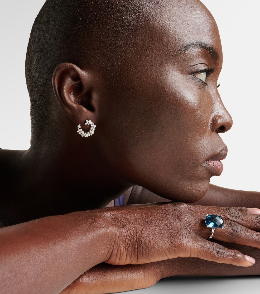 Boucles d'oreilles en or 18 carats et diamants | Suzanne Kalan