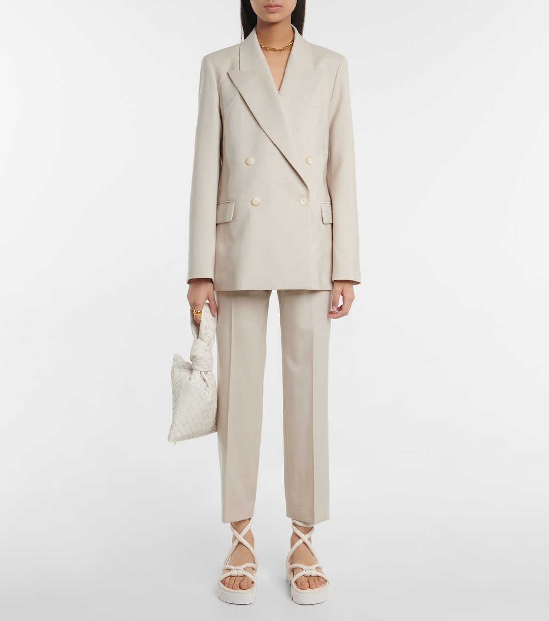 High-Rise-Hose Coleman aus Wolle | Joseph