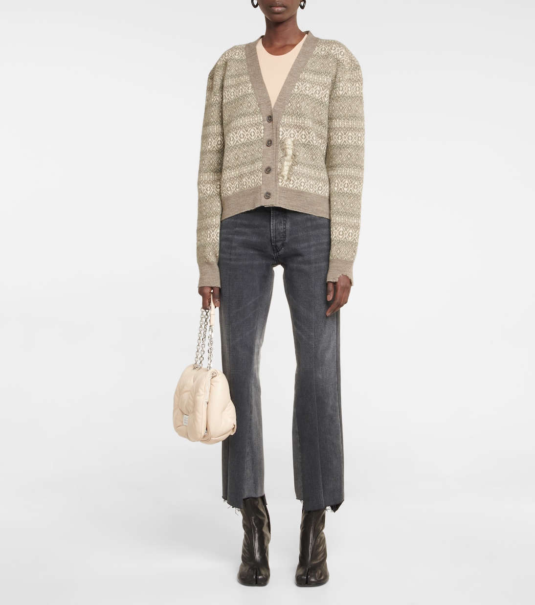 Tabi leather ankle boots | Maison Margiela