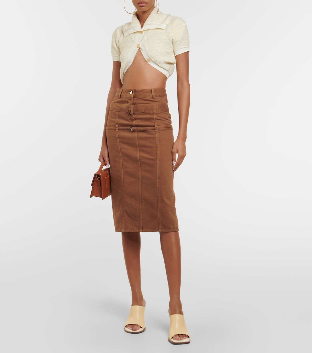 Cropped-Cardigan Le Cardigan Campana | Jacquemus