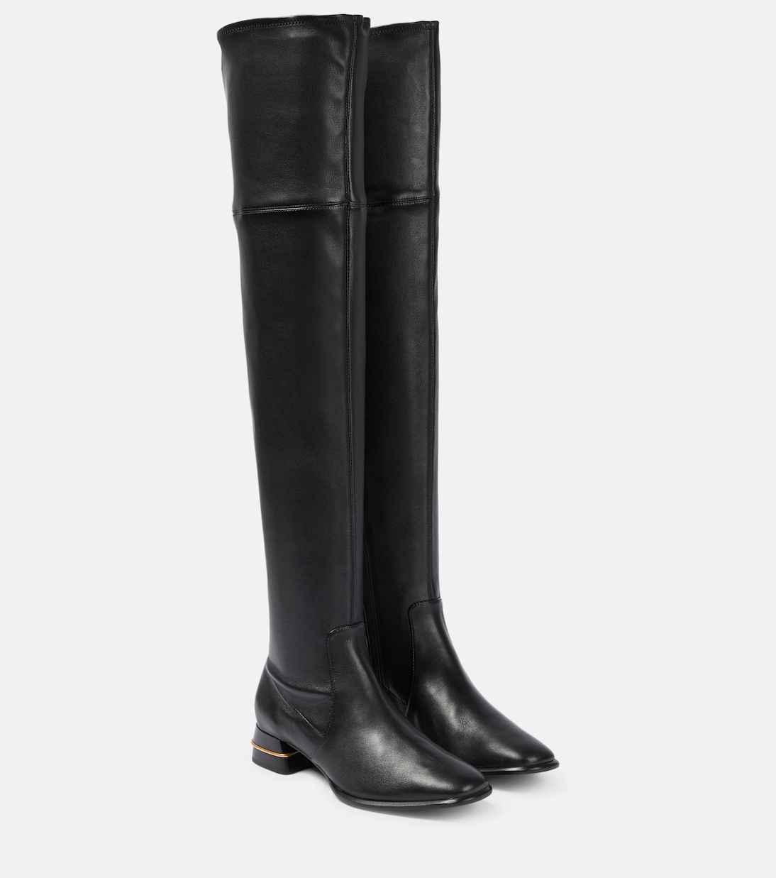 Leather over-the-knee boots | Tory Burch