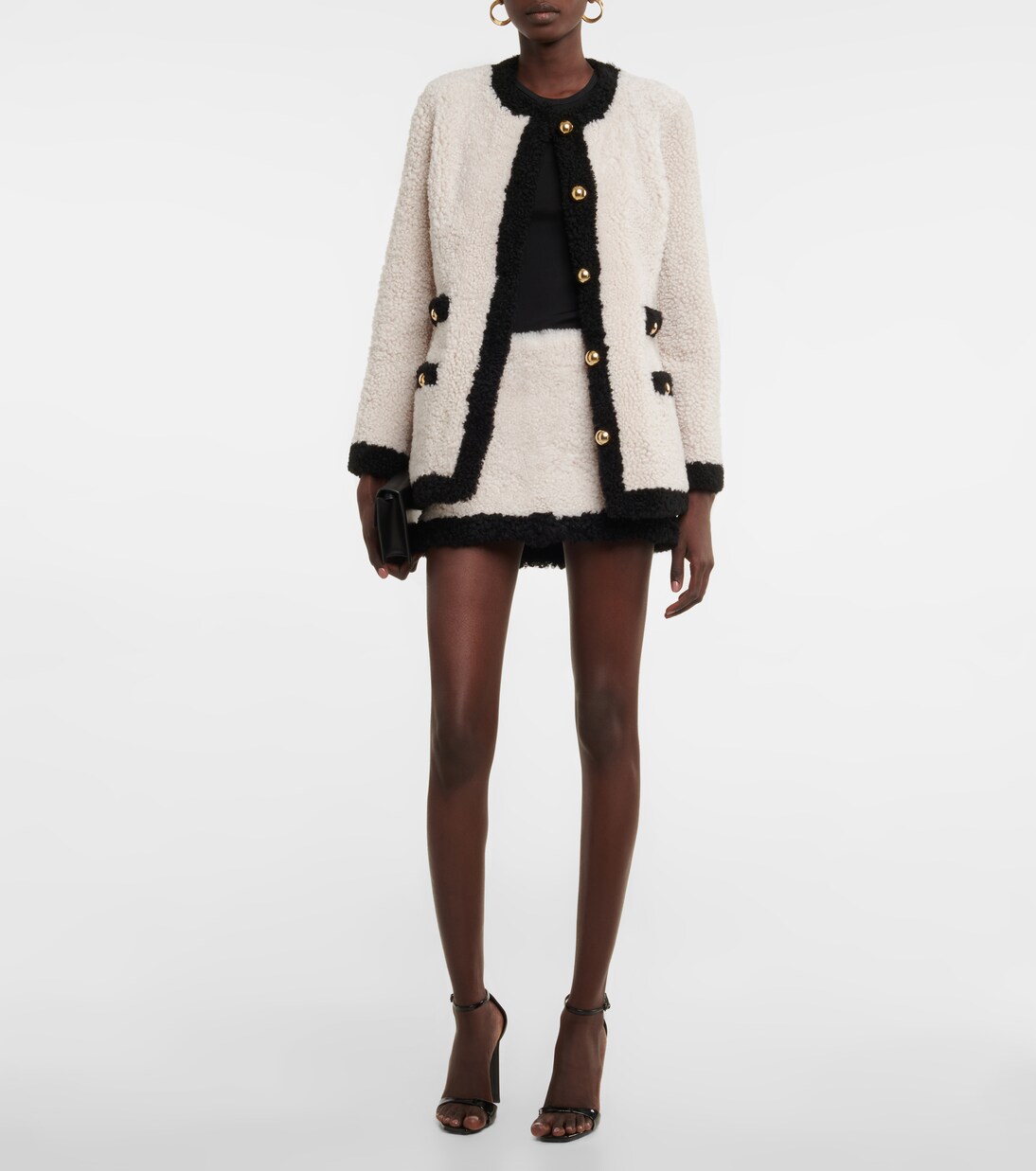 تنورة قصيرة من الشيرلينغ | Blancha