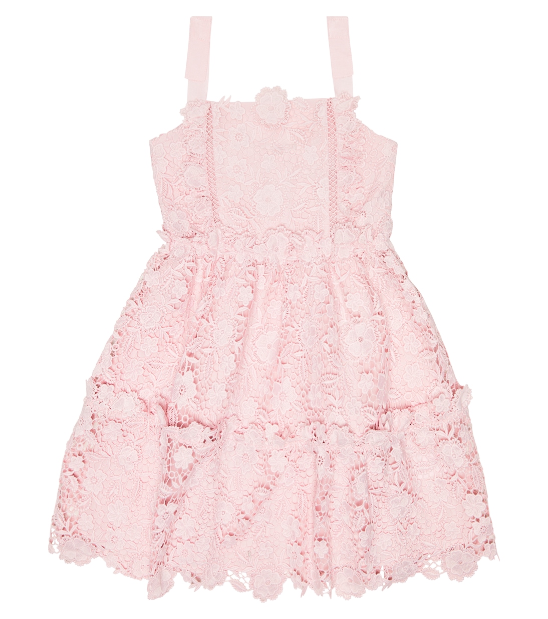 Guipure lace dress | Self-Portrait Kids
