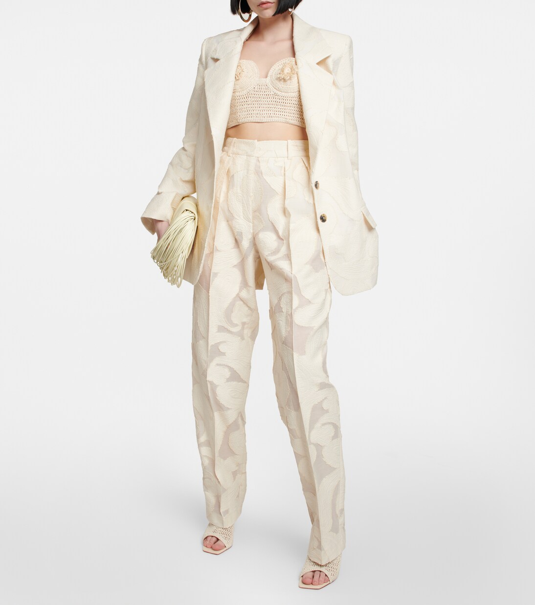 Blazer Caen aus einem Baumwollgemisch | The Mannei