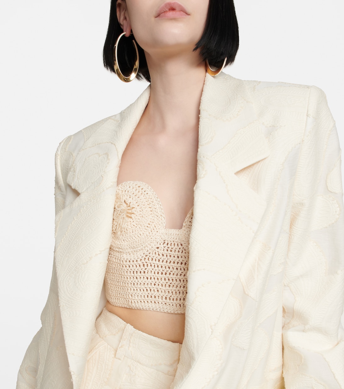 Blazer Caen aus einem Baumwollgemisch | The Mannei