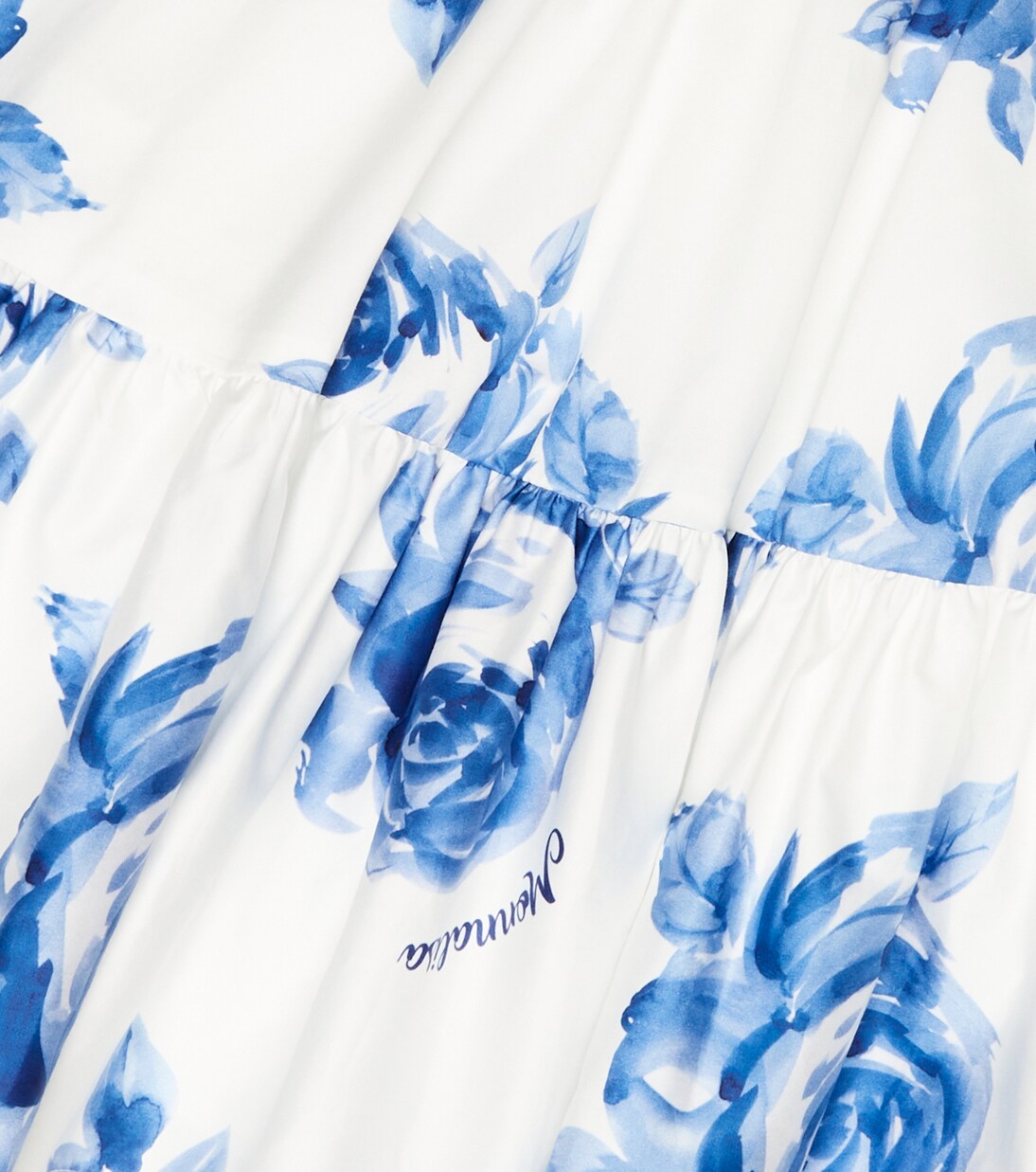 Adele floral cotton dress | Monnalisa