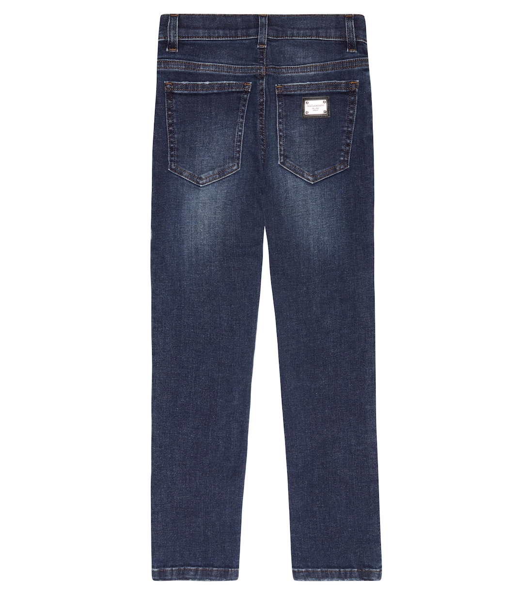 جينز بقصّة مستقيمة وخصر عالي | Dolce&Gabbana Kids