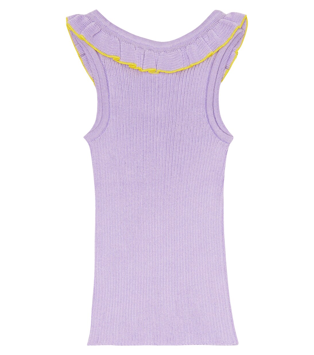 Ribbed-knit cotton top | Paade Mode