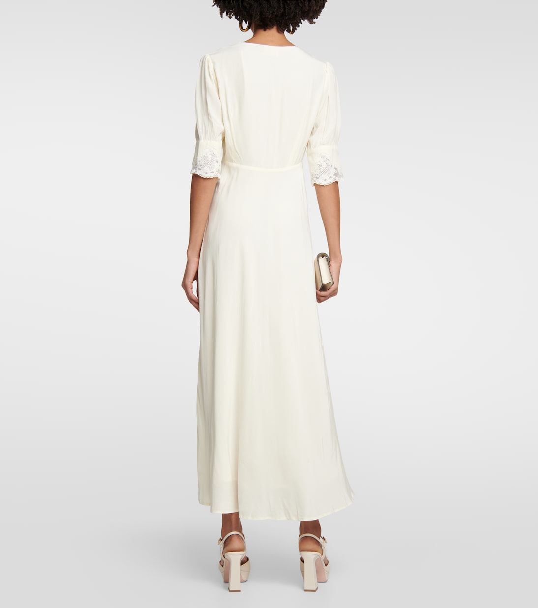 Bridal Maxikleid Simone mit Spitze | Rixo