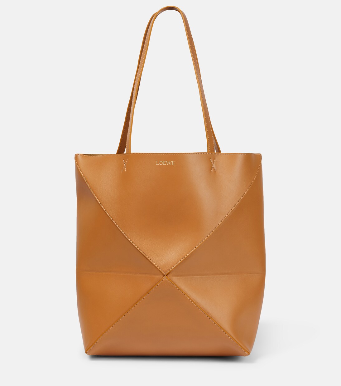 Puzzle Fold Medium leather tote bag | Loewe