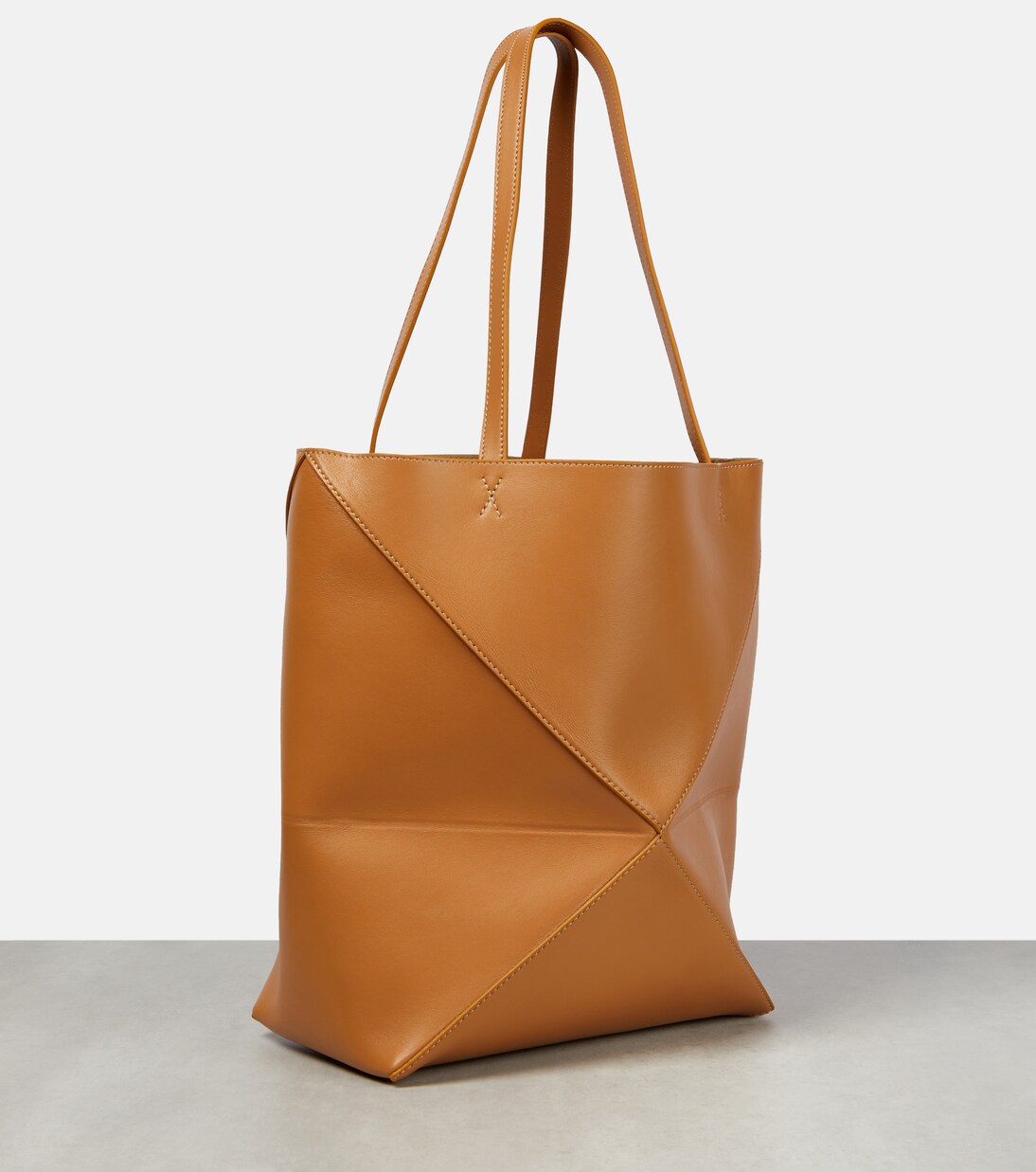 Puzzle Fold Medium leather tote bag | Loewe