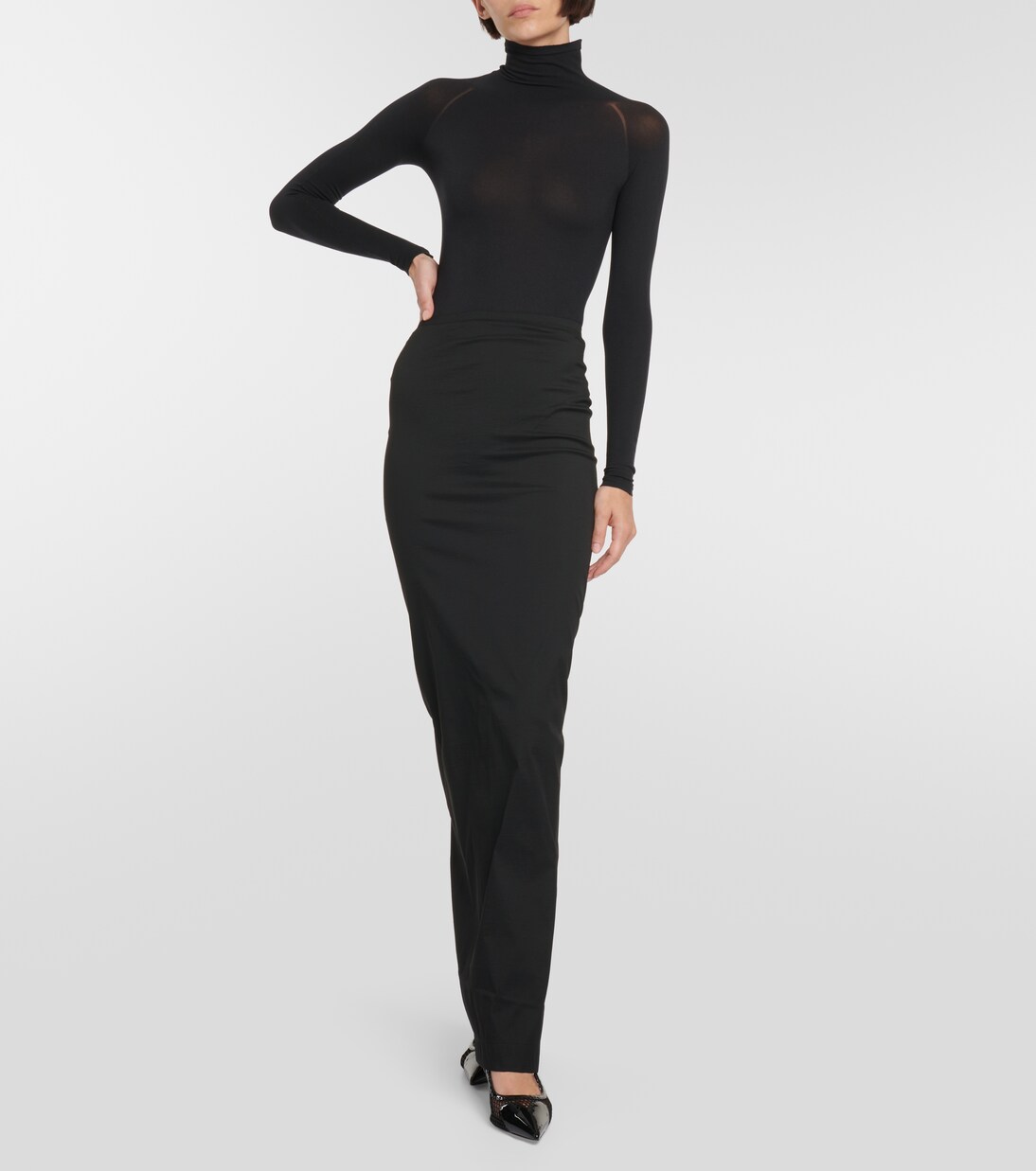 Knit maxi skirt | Alaïa