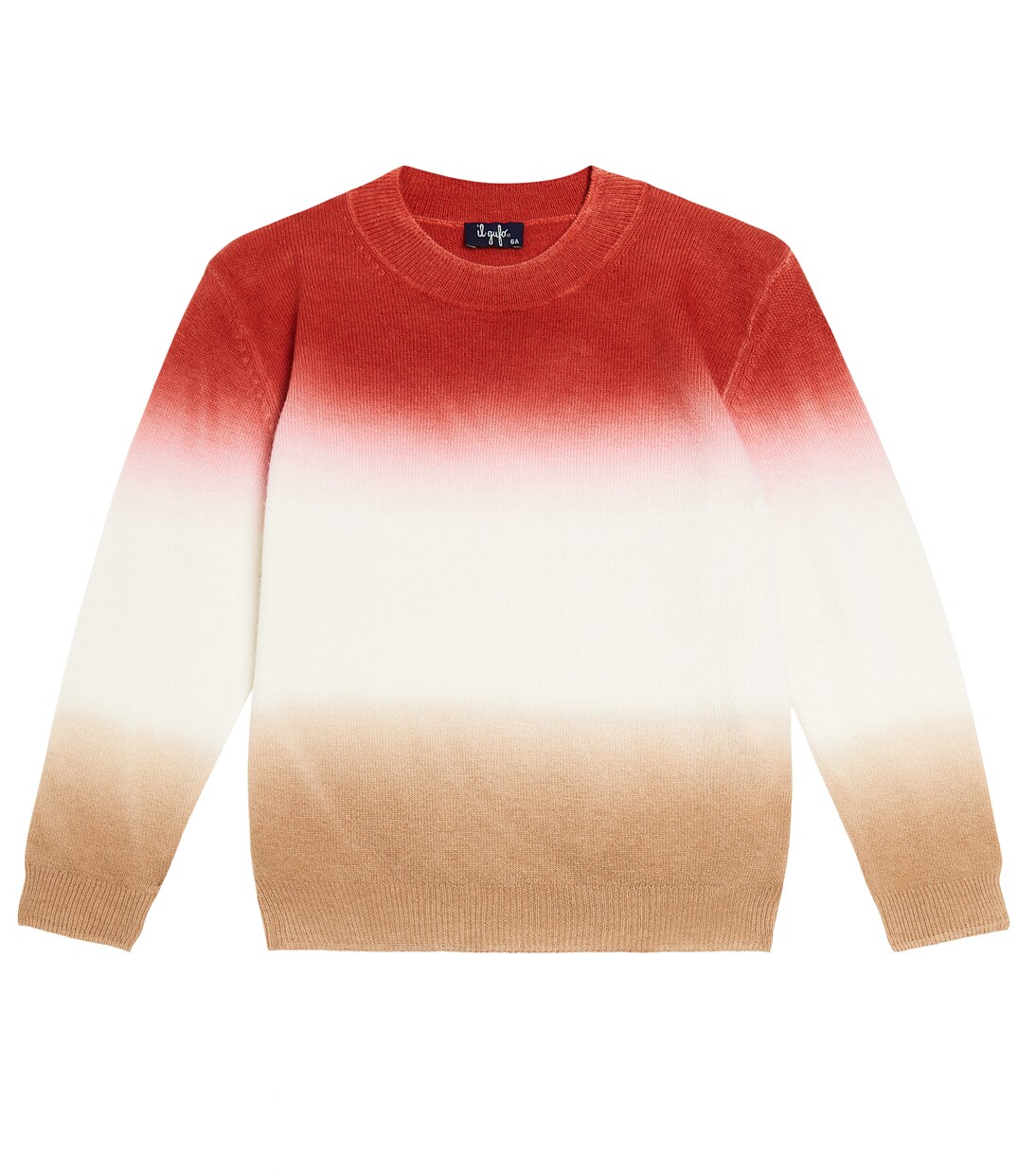 Gradient virgin wool sweater | Il Gufo