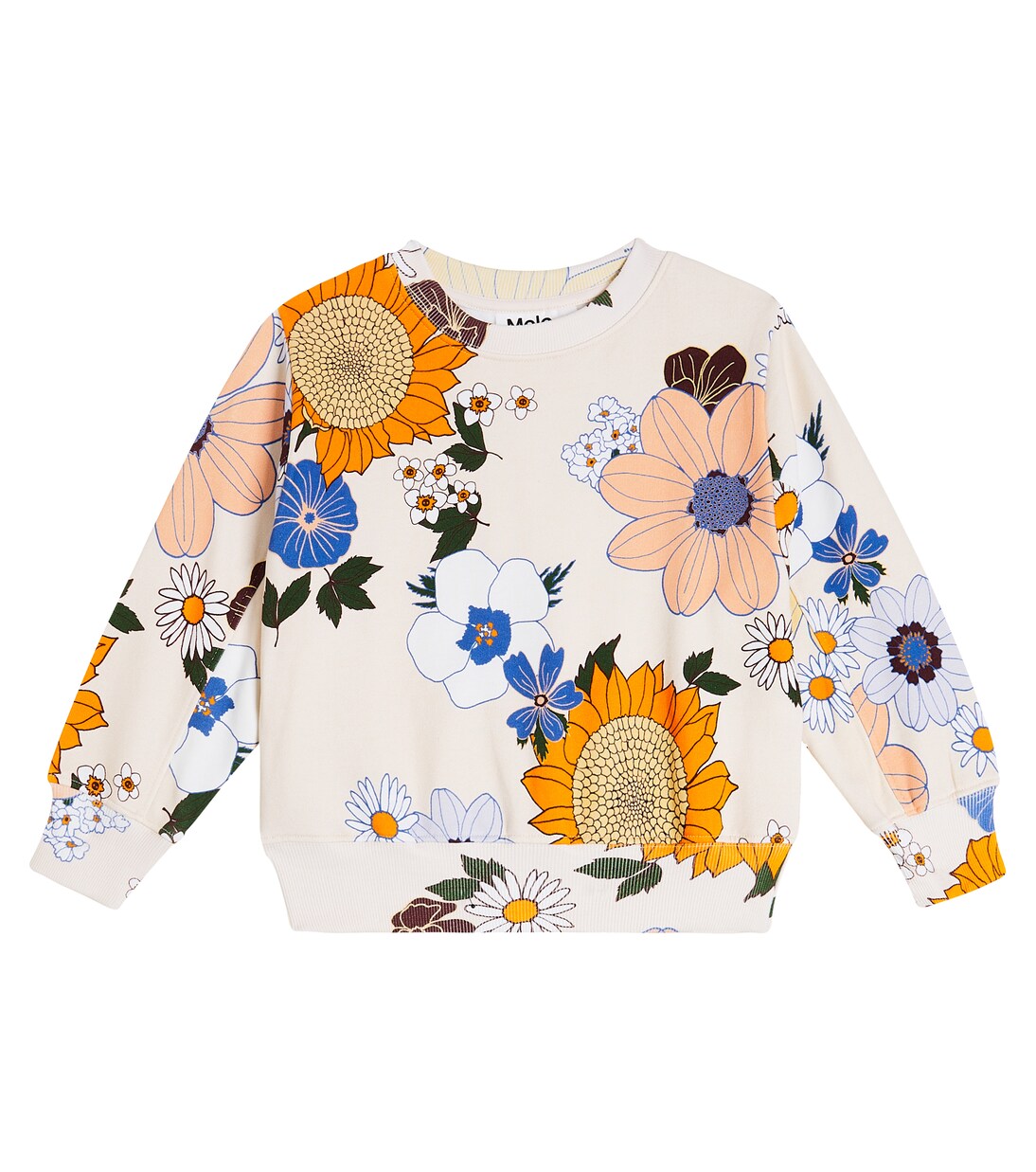 Floral printed sweatshirt | Molo